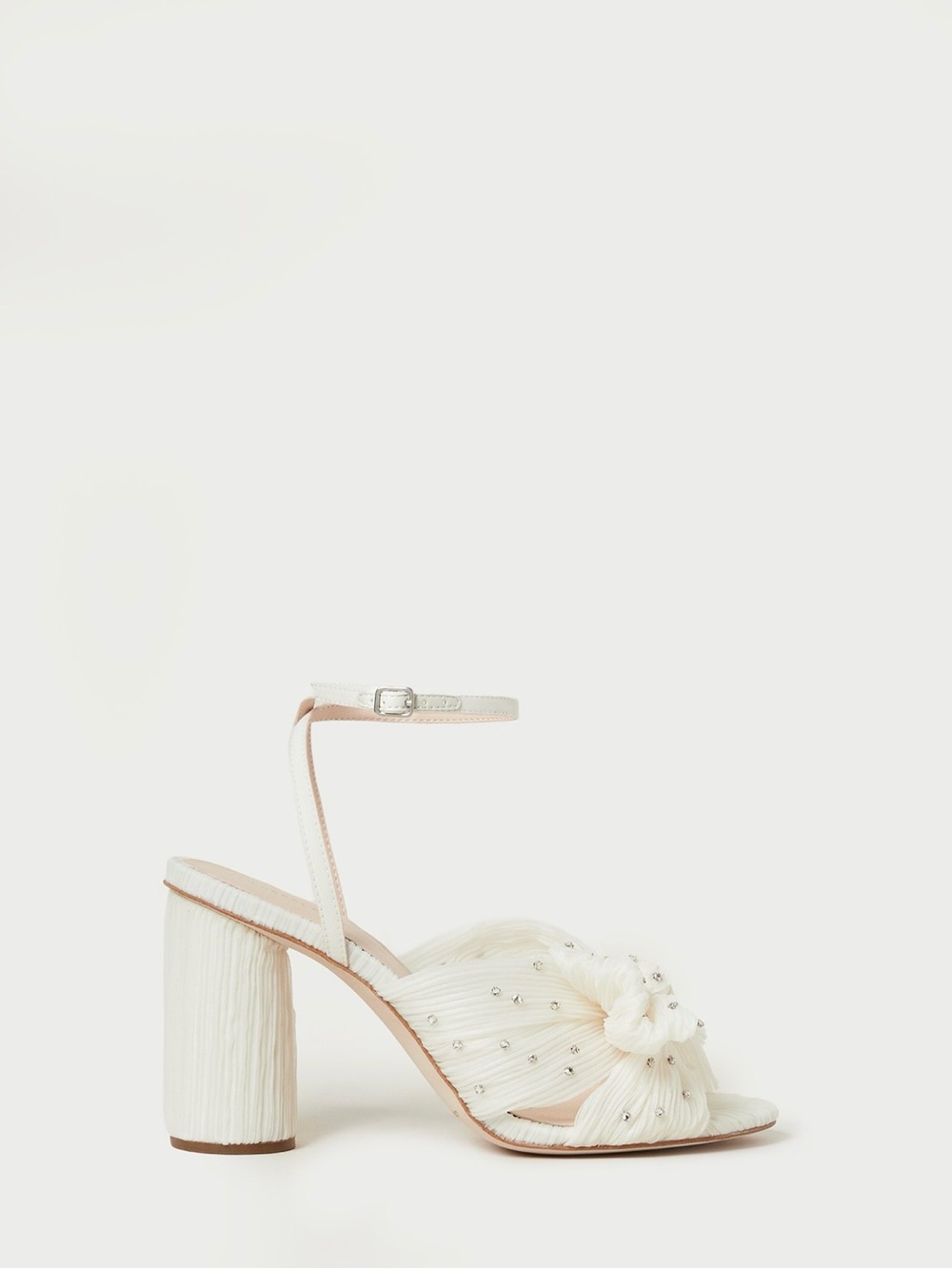 Loeffler Randall Camellia Pearl Rhinestone Bow Heel. Never worn. New in Box.